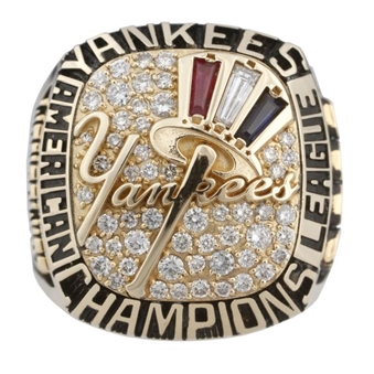 2003 New York Yankees American League Championship Ring